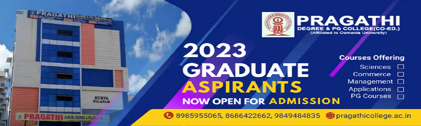 Pragathi Junior, Degree & PG College College (CO-ED.)